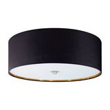 Eglo 61396 PASTERI PRO E27 Schirm Ø475mm Weiss Schwarz, Gold