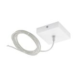 Eglo 61489 Baldachin mit Kabel Stahl Weiss