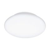 Eglo 61504 BARI PRO LED Außen-Wand- / Deckenleuchte 18W Ø350mm Weiss Neutralweiss IP44