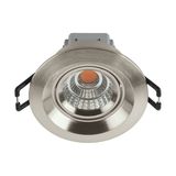 Eglo 61542 TALVERA P LED Einbauspot Downlight 1x6,4W Ø75mm Nickel-Matt Warmweiss