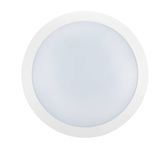 Eglo 62222 BELLARIA LED Außen-Wandleuchte 10,8W Ø300mm Weiss Neutralweiss IP66
