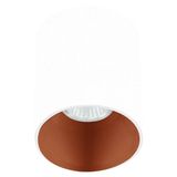 Eglo 62254 POLASSO PRO GU10 Anbauspots+Anbauleuchten Ø100mm Weiss, Kupfer