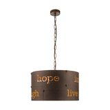 Eglo 62341 COLDINGHAM PRO E27 Aufhängung Rostbraun