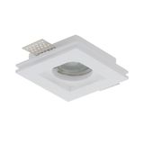 Eglo 62357 TIBERIO GU10 Einbauleuchte 100x100mm Weiss