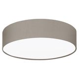 Eglo 62381 PASTERI PRO E27 Deckenleuchte Ø380mm Weiss Taupe