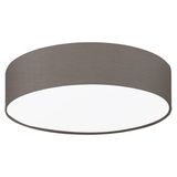 Eglo 62383 PASTERI PRO E27 Deckenleuchte Ø380mm Weiss Anthrazit-Braun