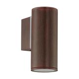 Eglo 62715 RIGA PRO GU10 Außen-Wandleuchte Antik-Braun IP44