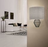 Eglo 62721 VALSENO PRO LED Wandleuchte 2x2,5W Schwarz Warmweiss