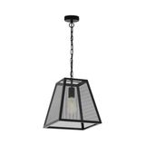 Eglo 62974 CALANNA E27 Hängeleuchte 300x300mm Schwarz