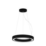 Eglo 63082 PASTRENGO 2 LED Pendelleuchte 45W Ø700mm Schwarz Weiss Neutralweiss Dimmbar