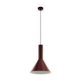Eglo 63198 CANALELLO E27 Pendelleuchte Ø400mm Rot