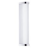 Eglo 64046 GITA 2 PRO LED Wandleuchte, Wandlampe 24,3W 900x75mm Chrom Weiss Neutralweiss IP44