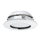 Eglo 64683 PINEDA PRO LED Leuchtspot 12W Ø102mm Chrom Warmweiss IP44