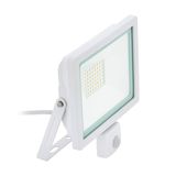 Eglo 64886 FILETTI LED Strahler 50W Sensor Fluter Weiss Neutralweiss IP44