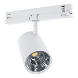 Eglo 67191 VILLANOVA 2 LED LED Stromschienenleuchte 25W Ø100mm Weiss Warmweiss Dimmbar