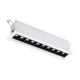 Eglo 67487 ALBAVILLA LED Einbauleuchte 2x10W 287x68mm Weiss Warmweiss