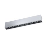 Eglo 67516 ALBAVILLA LED Deckenleuchte 3x10W 403x46mm Silber Neutralweiss Dimmbar