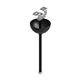 Eglo 67552 TRACK ON DALI Schienensystemkomponente Ø100mm Schwarz