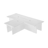 Eglo 67637 TRACK ON DALI Schienensystemkomponente 148x52mm Weiss Dimmbar