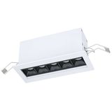 Eglo 67744 ALBAVILLA LED Einbauleuchte 1x10W 154x68mm Weiss Warmweiss