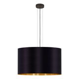 Eglo 67959 PASTERI PRO E27 Pendelleuchte Ø1000mm Schwarz Schwarz, Gold