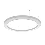 Eglo 68131 PASTRENGO 3 LED Pendelleuchte 192W Ø3000mm Silber Weiss Warmweiss