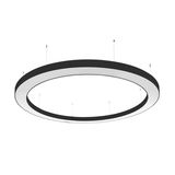 Eglo 68163 PASTRENGO 3 LED Pendelleuchte 192W Ø3000mm Schwarz Weiss Neutralweiss Dimmbar