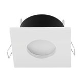 Eglo 68576 TEDO PRO IP65 GU10 Außen-Einbauspot Downlight 83x83mm Weiss IP65