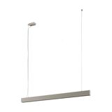 Eglo 68597 ALBAVILLA S LED Pendelleuchte 1135x38mm Silber Neutralweiss Dimmbar