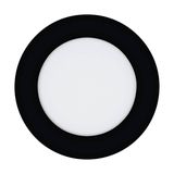 Eglo 68706 FUEVA PRO CCT LED Einbauleuchte 4,5W Ø120mm Schwarz Weiss Steuerbare Lichtfarbe