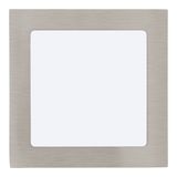 Eglo 68722 FUEVA PRO CCT LED Einbauleuchte 12,5W 170x170mm Nickel-Matt Weiss Steuerbare Lichtfarbe