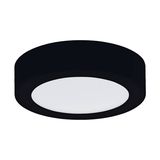 Eglo 68729 FUEVA PRO CCT LED Deckenleuchte 12,5W Ø170mm Schwarz Weiss Steuerbare Lichtfarbe