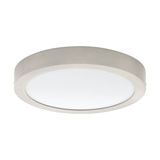 Eglo 68735 FUEVA PRO CCT LED Deckenleuchte 2x10W Ø300mm Nickel-Matt Weiss Steuerbare Lichtfarbe