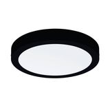 Eglo 68736 FUEVA PRO CCT LED Deckenleuchte 2x10W Ø300mm Schwarz Weiss Steuerbare Lichtfarbe