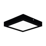 Eglo 68743 FUEVA PRO CCT LED Deckenleuchte 14,5W 225x225mm Schwarz Weiss Steuerbare Lichtfarbe