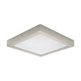 Eglo 68745 FUEVA PRO CCT LED Deckenleuchte 2x10W 300x300mm Nickel-Matt Weiss Steuerbare Lichtfarbe