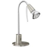 Eglo 86955 Fox 1 Tischleuchte E14 Stahl nickel-matt chrom