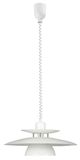 Eglo 87055 Brenda Hängeleuchte E27 Kunststoff Stahl weiss chrom