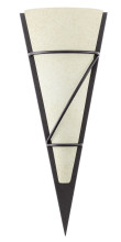 Eglo 87793 Pascal 1 Wandleuchte E14 Stahl antik-braun beige