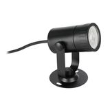 Eglo 900121 NEMA-Z LED Außen-Stehleuchte 4,9W Ø90mm Schwarz IP65 Dimmbar