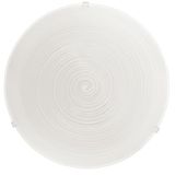Eglo 90015 Malva Wandleuchte / Deckenleuchte E27 Stahl weiss beige