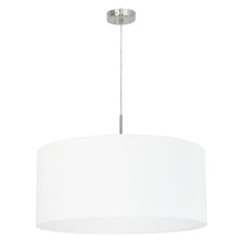 Eglo Pendellampe Pasteri Ø53cm E27 weiss matt