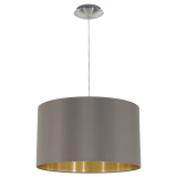 Eglo Pendelleuchte Maserlo Ø38cm E27 cappuccino-gold 31603