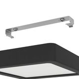 Eglo 900643 FUEVA 5 LED Ein-/Aufbauleuchte 11W 160x160mm Schwarz Weiss Warmweiss IP44