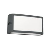 Eglo 900808 CAMARDA LED Außen-Wand-/Deckenleuchte 10,5W Anthrazit Weiss Neutralweiss IP54