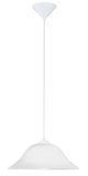 Eglo 90978 Albany Hängeleuchte E27 Kunststoff weiss