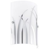 Eglo 92742 Rivato Wandleuchte E14 Stahl weiss chrom
