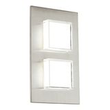 Eglo Pias LED Außenwandleuchte 2X2.5W Edelstahl