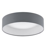 Eglo 93395 Palomaro LED Deckenleuchte 12W Kunststoff weiss anthrazit