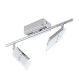 Eglo 94163 Ervas LED Spot 2x3.3W Stahl chrom weiss klar